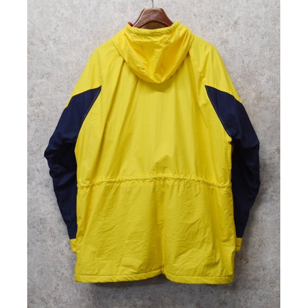画像4: 【ビンテージ】【ラルフローレン】【POLO ralph lauren】【黄色×紺×裏地緑】【マウンテンパーカー】【サイズＬ】 