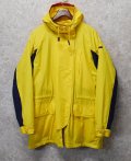 【ビンテージ】【ラルフローレン】【POLO ralph lauren】【黄色×紺×裏地緑】【マウンテンパーカー】【サイズＬ】 