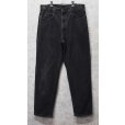 画像1: 【ビンテージ】【オールドギャップ】【GAP】【黒】【ブラックデニム】【W37程度】<br> (1)