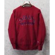 画像1: 90's【USA製】ビンテージ【チャンピオン】【Champion】【リバースウィーブ】【Indiana Alumni】【カレッジスウェット】【エンジ】【サイズL】<br> (1)
