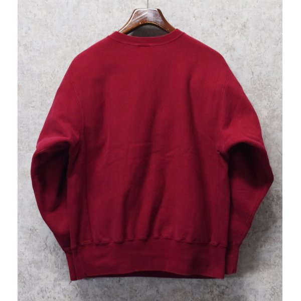画像3: 90's【USA製】ビンテージ【チャンピオン】【Champion】【リバースウィーブ】【Indiana Alumni】【カレッジスウェット】【エンジ】【サイズL】 
