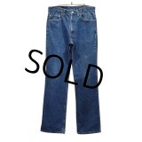 90's~【ビンテージ】【USA製】【LEVI'S】【リーバイス５１７】ブーツカット【デニムパンツ】【517】【34Ｘ34】 