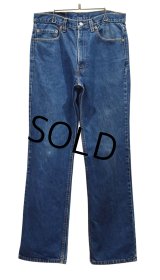 90's~【ビンテージ】【USA製】【LEVI'S】【リーバイス５１７】ブーツカット【デニムパンツ】【517】【34Ｘ34】 