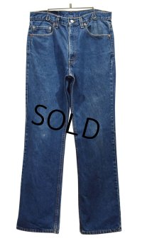90's~【ビンテージ】【USA製】【LEVI'S】【リーバイス５１７】ブーツカット【デニムパンツ】【517】【34Ｘ34】 