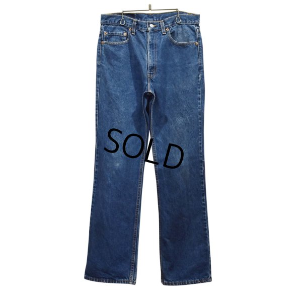 画像1: 90's~【ビンテージ】【USA製】【LEVI'S】【リーバイス５１７】ブーツカット【デニムパンツ】【517】【34Ｘ34】 