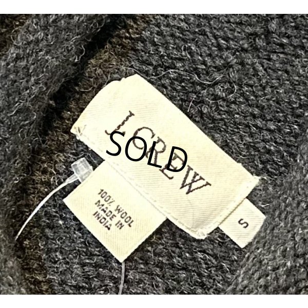 画像2: 【J.crew】【Ｊクルー】【黒ｘグレーｘチャコール】【ロールネックウールセーター】【サイズＳ】 