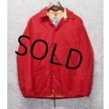 80's【USA製】【L.L.Bean】LLビーン【赤】【コーチジャケット】【ジャケット】ナイロンジャケット【サイズＬ】 
