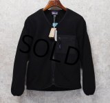 新品未使用【パタゴニア】patagonia【黒】【シンチラカーディガン】【フリースカーディガン】フリース【サイズXXS】 