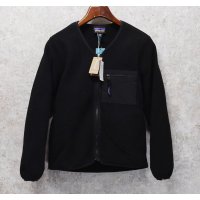 新品未使用【パタゴニア】patagonia【黒】【シンチラカーディガン】【フリースカーディガン】フリース【サイズXXS】 
