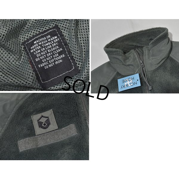 画像2: 【米軍実物】【GEN3】ECWCS  Level3【Polartec】ネームパッチ【ポーラテック】【フリース】フォリッジグリーン【M程度】 