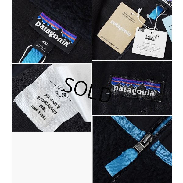 画像2: デッドストック【パタゴニア】patagonia【黒】【クラシックレトロXジャケット】フリース【サイズXXL】 