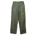80’ｓ【ビンテージ】U.S.ARMY【米軍実物】OG107【ベイカーパンツ】【32×33】