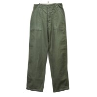 80’ｓ【ビンテージ】U.S.ARMY【米軍実物】OG107【ベイカーパンツ】【32×33】