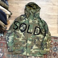 90's~ デッドストック【ビンテージ】【米軍実物】【U.S.ARMY】【ECWCS】エクワックス 【ウッドランド】【ゴアテックスパーカー】【S-R】 