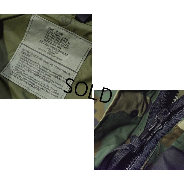 画像2: 90's~ デッドストック【ビンテージ】【米軍実物】【U.S.ARMY】【ECWCS】エクワックス 【ウッドランド】【ゴアテックスパーカー】【S-R】 