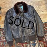 60's【米軍実物】【ビンテージ】【U.S.NAVY】STAR SPORTSWEAR製【G-1】【フライトジャケット】【US38】 