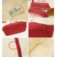 画像2: 70's【ビンテージ】L.L.bean【L.L.ビーン】【白×赤】【筆記体】【キャンバス】【トートバッグ】ビーントート<br> (2)