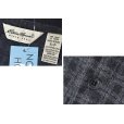 画像2: ビンテージ【Eddie Bauer】【エディーバウアー】【白タグ】【黒ｘグレー】【チェック】【長袖ポロシャツ】【サイズS】<br> (2)