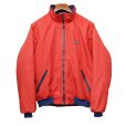 画像1: USA製【パタゴニア】patagonia ナイロン【シェルドシンチラジャケット 】【赤×青】【裏フリースブルゾン】【サイズL】<br> (1)