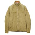 ビンテージ【米軍実物】U.S.ARMY【ECWCS】GEN3【Polartec】【コヨーテ】タンカラー【ポーラテック】【フリースジャケット】【S-long】 