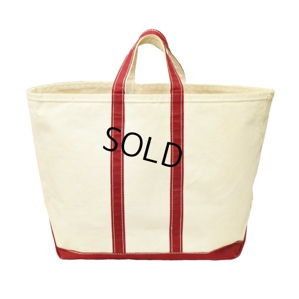 画像5: 70's【ビンテージ】L.L.bean【L.L.ビーン】【白×赤】【筆記体】【キャンバス】【トートバッグ】ビーントート 