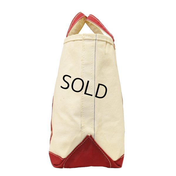 画像4: 70's【ビンテージ】L.L.bean【L.L.ビーン】【白×赤】【筆記体】【キャンバス】【トートバッグ】ビーントート 