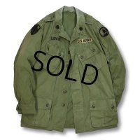 【ビンテージ】【60's】【米軍実物】初期型 1st【ジャングルファティーグジャケット】ノンリップ【ファティーグシャツ】 