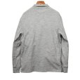 画像3: 【Ｊクルー】【J-crew】【霜降りグレー】【ハーフジップ】エルボーパッチ付き ラガーシャツ【長袖ポロシャツ 】【サイズＭ】<br> (3)