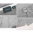 画像2: 【Ｊクルー】【J-crew】【霜降りグレー】【ハーフジップ】エルボーパッチ付き ラガーシャツ【長袖ポロシャツ 】【サイズＭ】<br> (2)