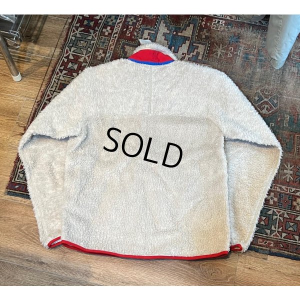 画像3: 新品未使用‼【パタゴニア】【PATAGONIA】【クラシック レトロX】【ナチュラル×青×赤】【フリースジャケット】【サイズＭ】 