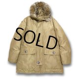 80s~【USA製】【ビンテージ】【Eddie Bauer】【エディーバウアー】【ベージュ】スペリオールパーカー【ダウンジャケット】【サイズM】 