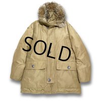 80s~【USA製】【ビンテージ】【Eddie Bauer】【エディーバウアー】【ベージュ】スペリオールパーカー【ダウンジャケット】【サイズM】 