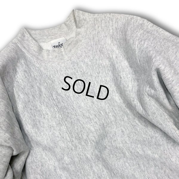 画像3: 90's~【USA製】【ビンテージ】【Taylor Made】【モックネック】【霜降りグレー】切替えスウェット【スウェット】【サイズM】 