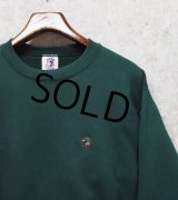 程度良好!! 90's【USA製】【ビンテージ】【Duck Head】【緑】【ロゴ刺繍】【スウェット】【サイズＭ】 