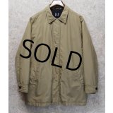 ビンテージ【GAP】【ギャップ】【ナチュラル】【中綿入り】【比翼仕立て】中綿入りコート 【ショートコート】【サイズＭ】 