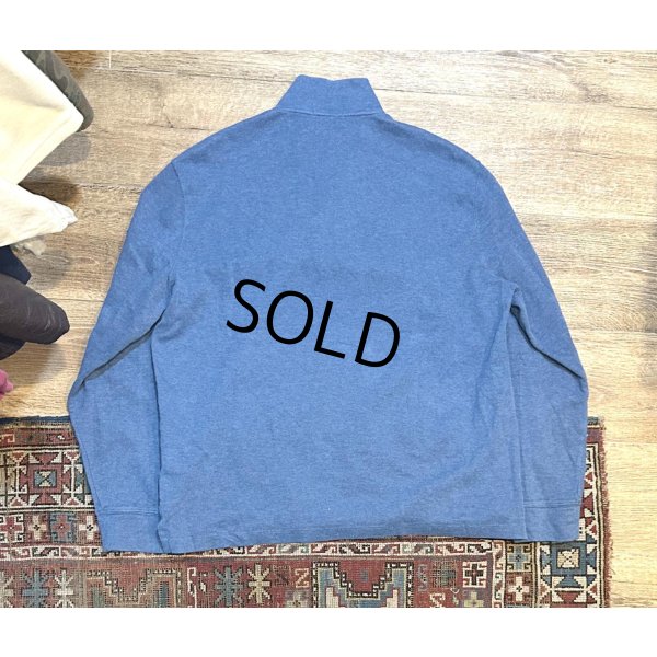 画像3: 【ラルフローレン】POLO RALPH LAUREN【ESTATE RIB】【青色】【無地】【ハーフジップ】【コットンセーター】【サイズL】