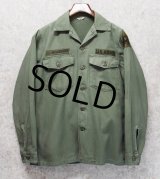 【60's】【米軍実物】【ビンテージ】【U.S.ARMY】【OG107】【ユーティリティシャツ】【15 1/2×35】 