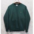画像3: 程度良好!! 90's【USA製】【ビンテージ】【Duck Head】【緑】【ロゴ刺繍】【スウェット】【サイズＭ】<br> (3)