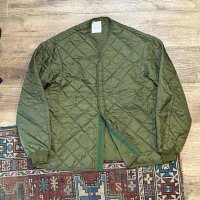 デッドストック【ビンテージ】【80's】オランダ軍 オリーブ 【キルティングライナー】  