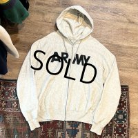 デッドストック【90’s】【ビンテージ】【U.S.ARMY】PFU【PHYSICAL FITNESS UNIFORM】【ジップアップパーカー】【サイズL】 