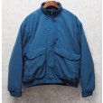 画像1: 80's【L.L.Bean】ＬＬビーン【セルリアンブルー】【windy ridge jacket】中綿入り ゴアテックス バギーズジャケット <br> (1)