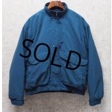 80's【L.L.Bean】ＬＬビーン【セルリアンブルー】【windy ridge jacket】中綿入り ゴアテックス バギーズジャケット  