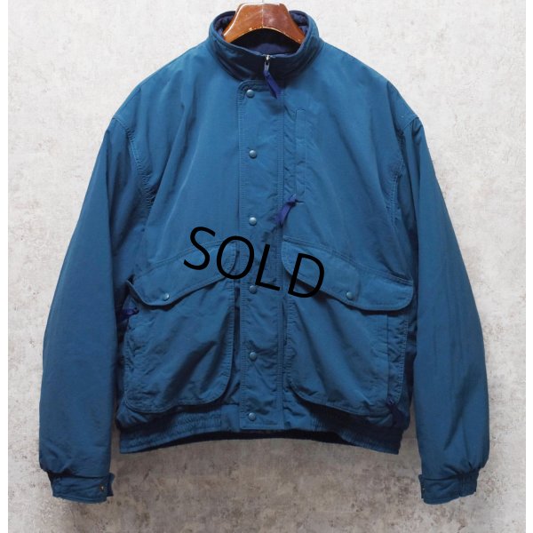 画像1: 80's【L.L.Bean】ＬＬビーン【セルリアンブルー】【windy ridge jacket】中綿入り ゴアテックス バギーズジャケット  