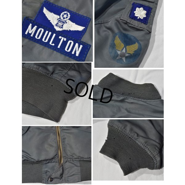 画像3: 50's【米軍実物】【USAF】ビンテージ【7448B】ROLEN SPORTSWEAR社製【L-2B】【フライトJKT】【サイズL】 