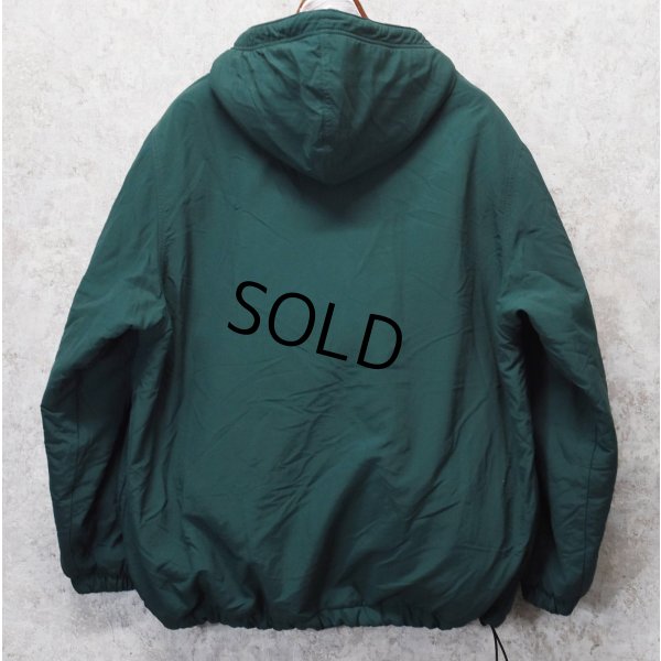 画像3: オールド【J-crew】ジェイクルー 【緑】【裏フリース】【アノラックパーカー】【サイズXL】 