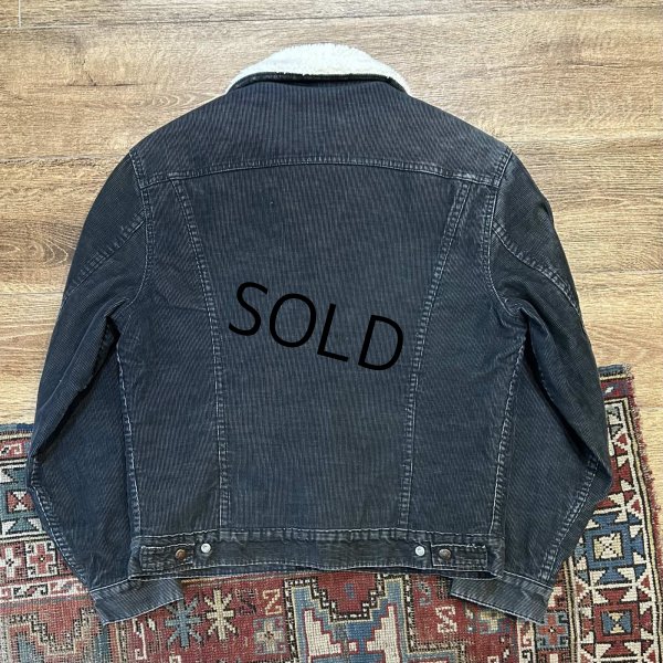画像3: 【70s~】【USA製】ビンテージ【Levis】リーバイス BIG-E【黒】ビッグＥ 裏ボア付き【コーデュロイジャケット】ボアジャン【US40】 