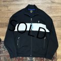 【ラルフローレン】【POLO RALPH LAUREN】【黒ｘ白ライン】トラックジャージ【サイズＸＬ】 
