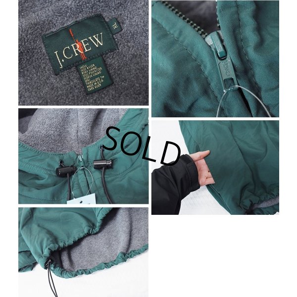画像2: オールド【J-crew】ジェイクルー 【緑】【裏フリース】【アノラックパーカー】【サイズXL】 