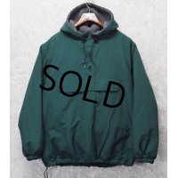 オールド【J-crew】ジェイクルー 【緑】【裏フリース】【アノラックパーカー】【サイズXL】 