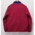 画像3: ほぼ未使用 90's【USA製】【ビンテージ】L.L.Bean【ＬＬビーン】【エンジ】【ハーフジップ】【フリース】プルオーバーフリース レディース古着【サイズW-S】<br> (3)